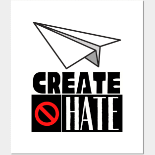 Create Don't Hate Posters and Art